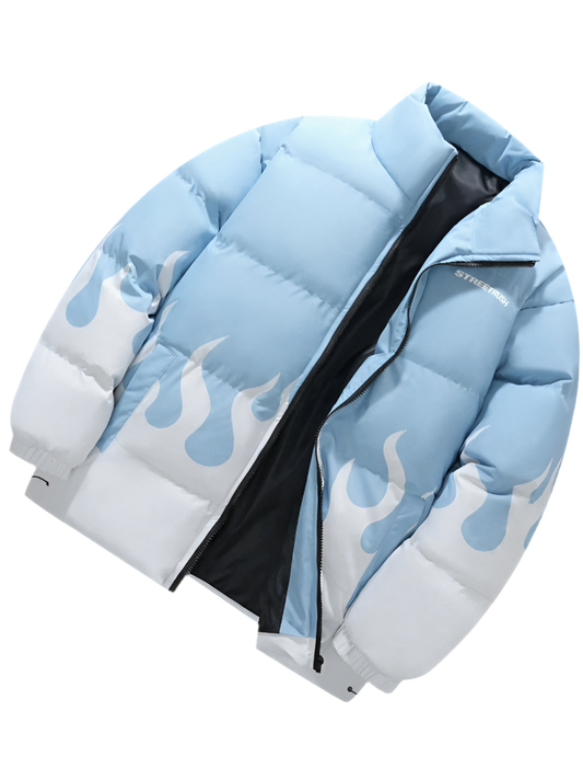 FrostFlame Puffer Jacket