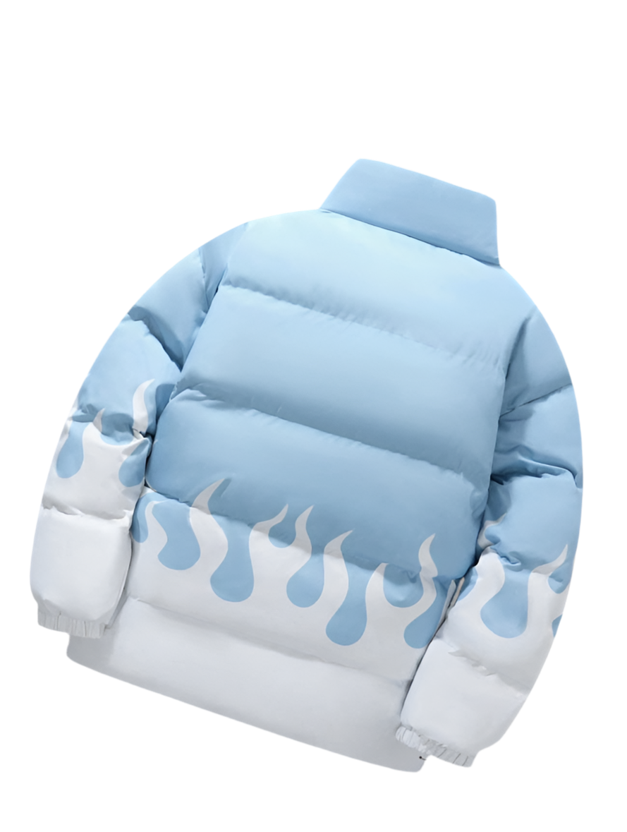 FrostFlame Puffer Jacket