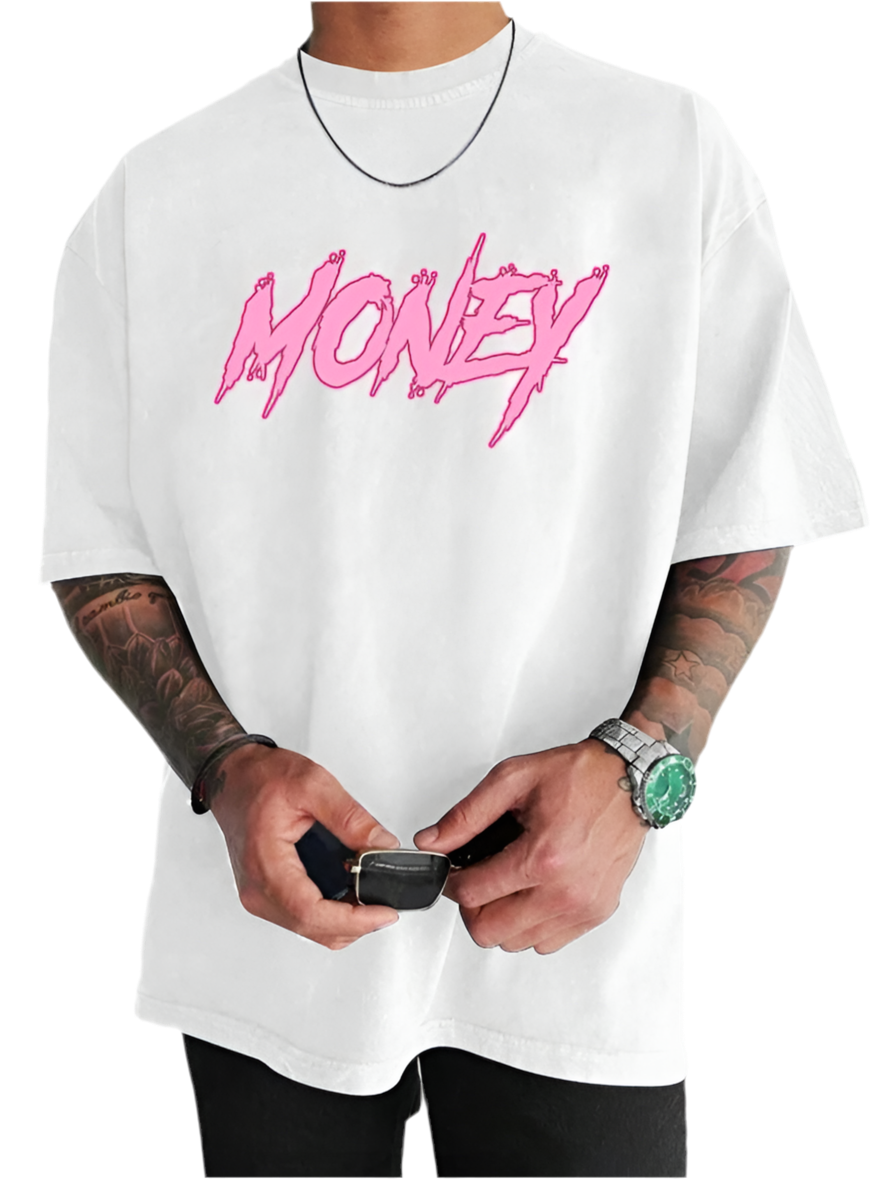 Money Drip Oversized Streetwear Tee