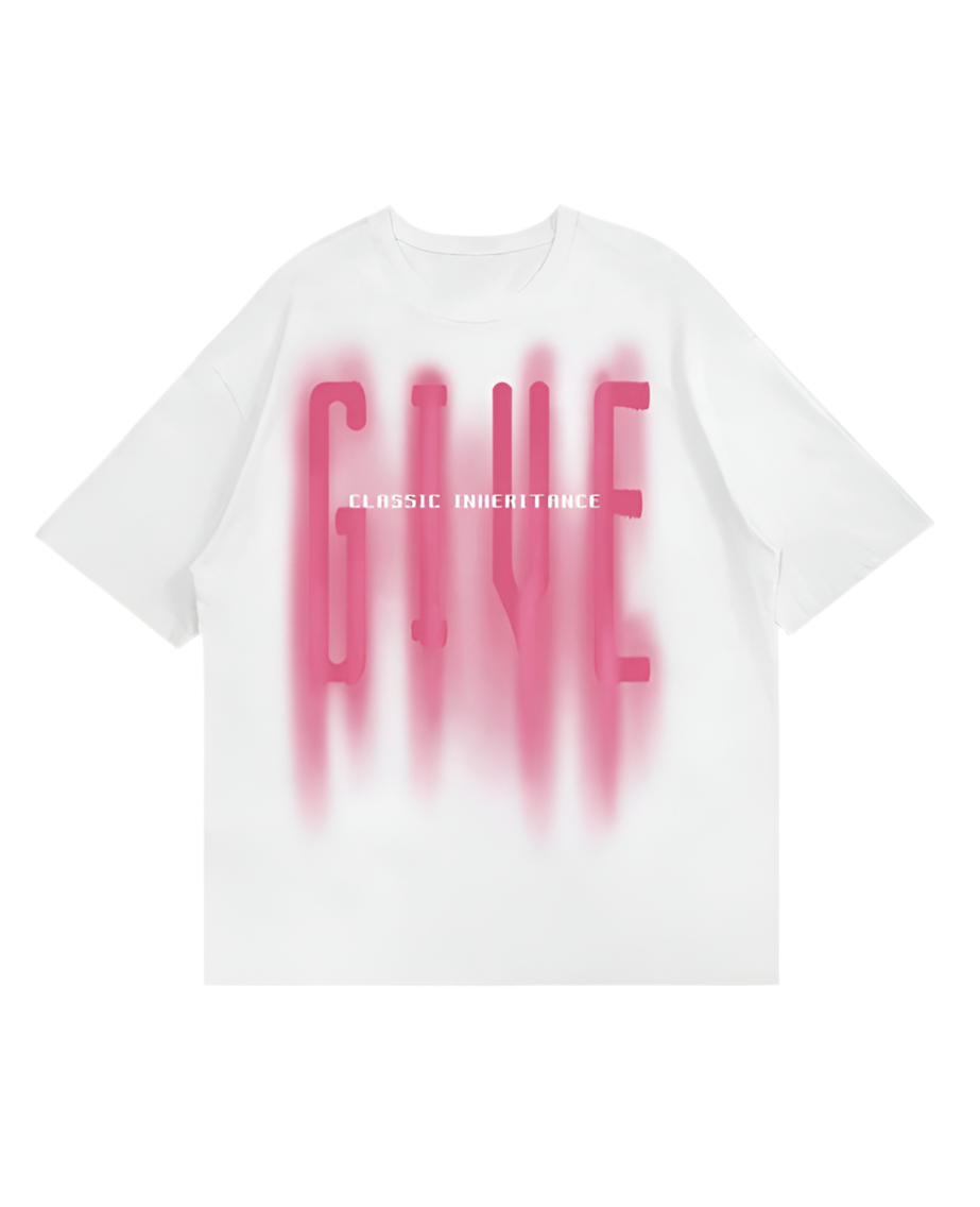 GIVE Fade Print Oversized